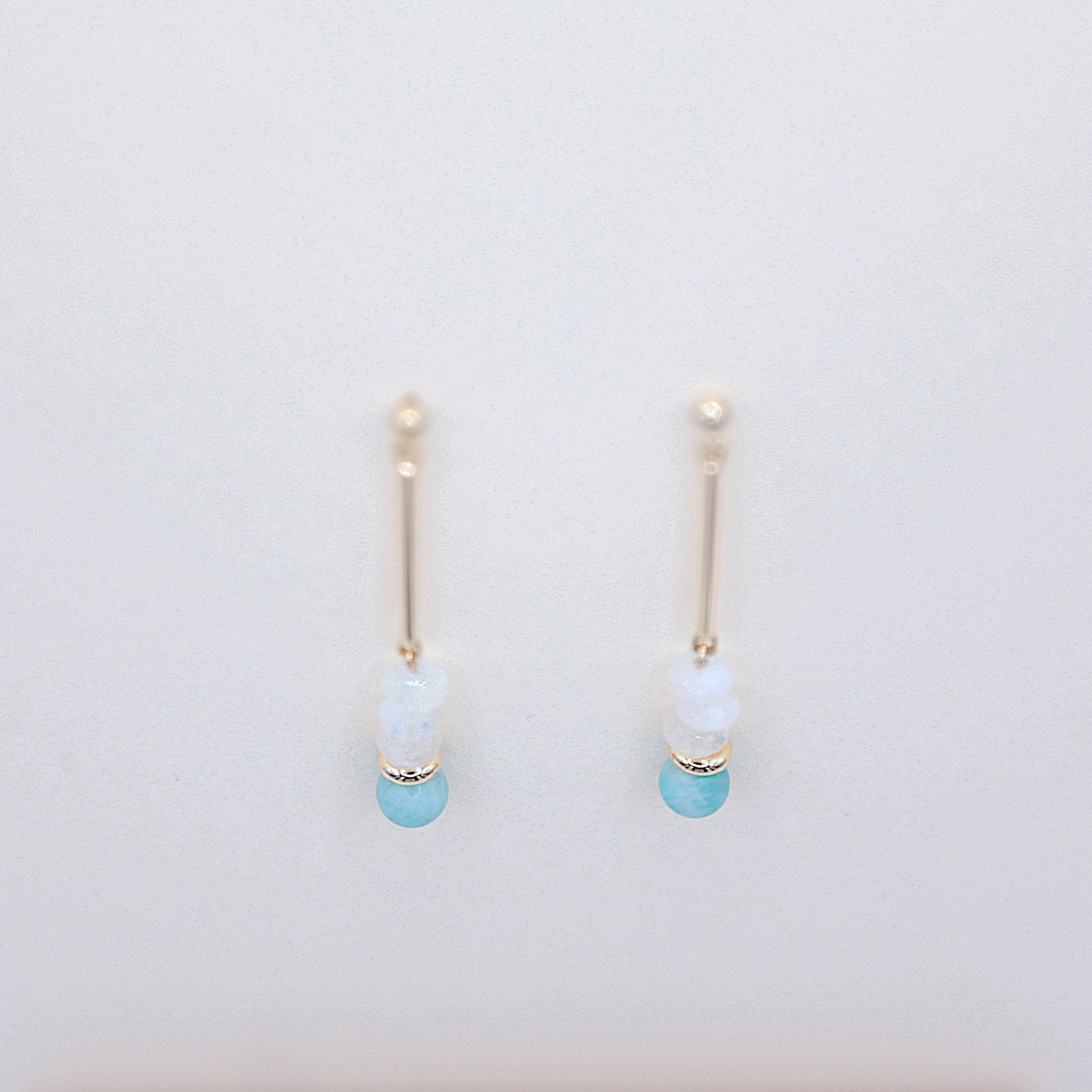 Boucles d'oreilles en Amazonite