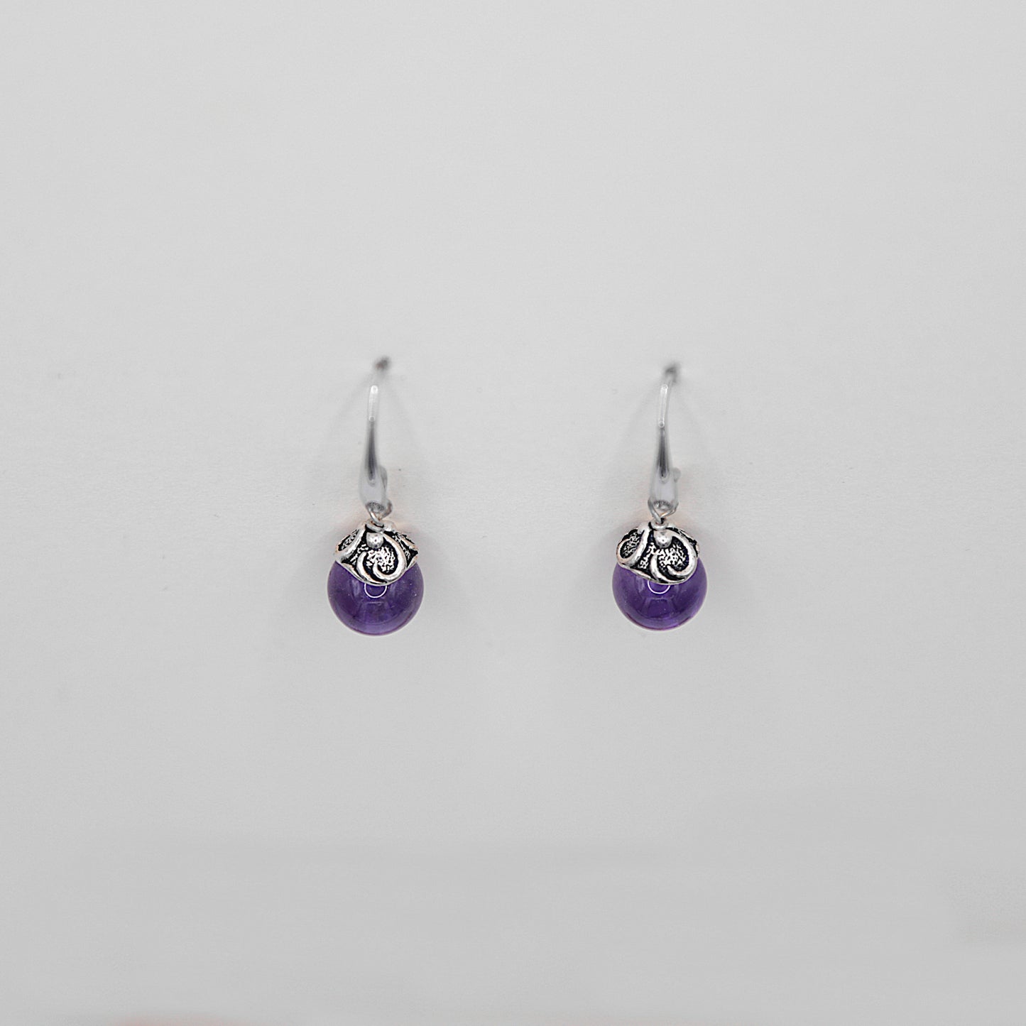 Boucles d'oreilles en Améthyste