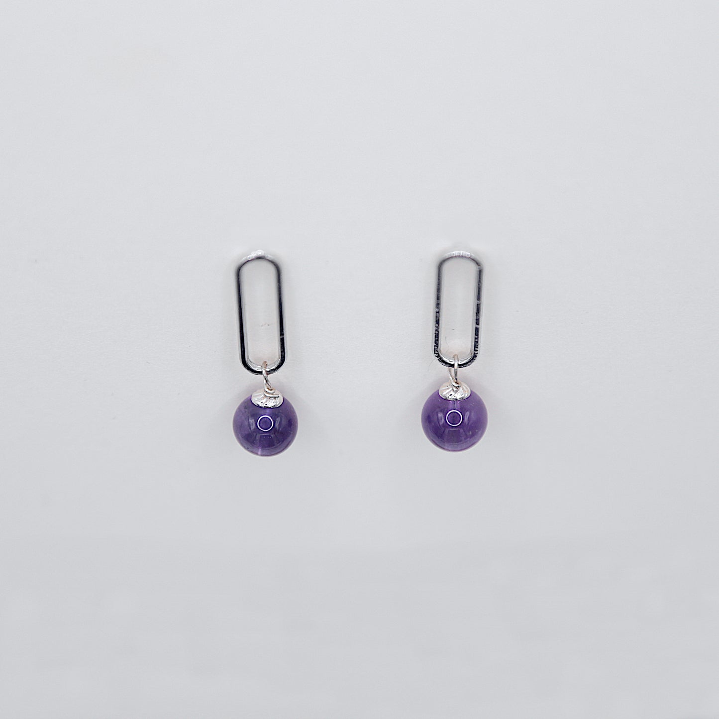 Boucles d'oreilles en Améthyste