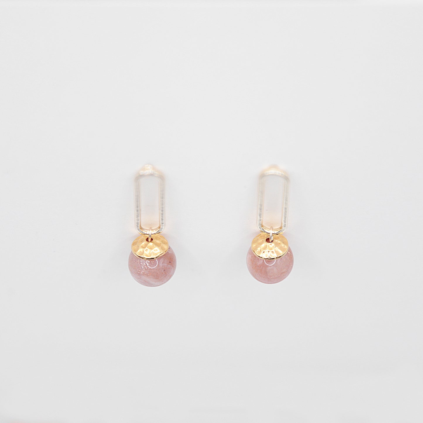 Boucles d'oreilles en Pierre de Lune