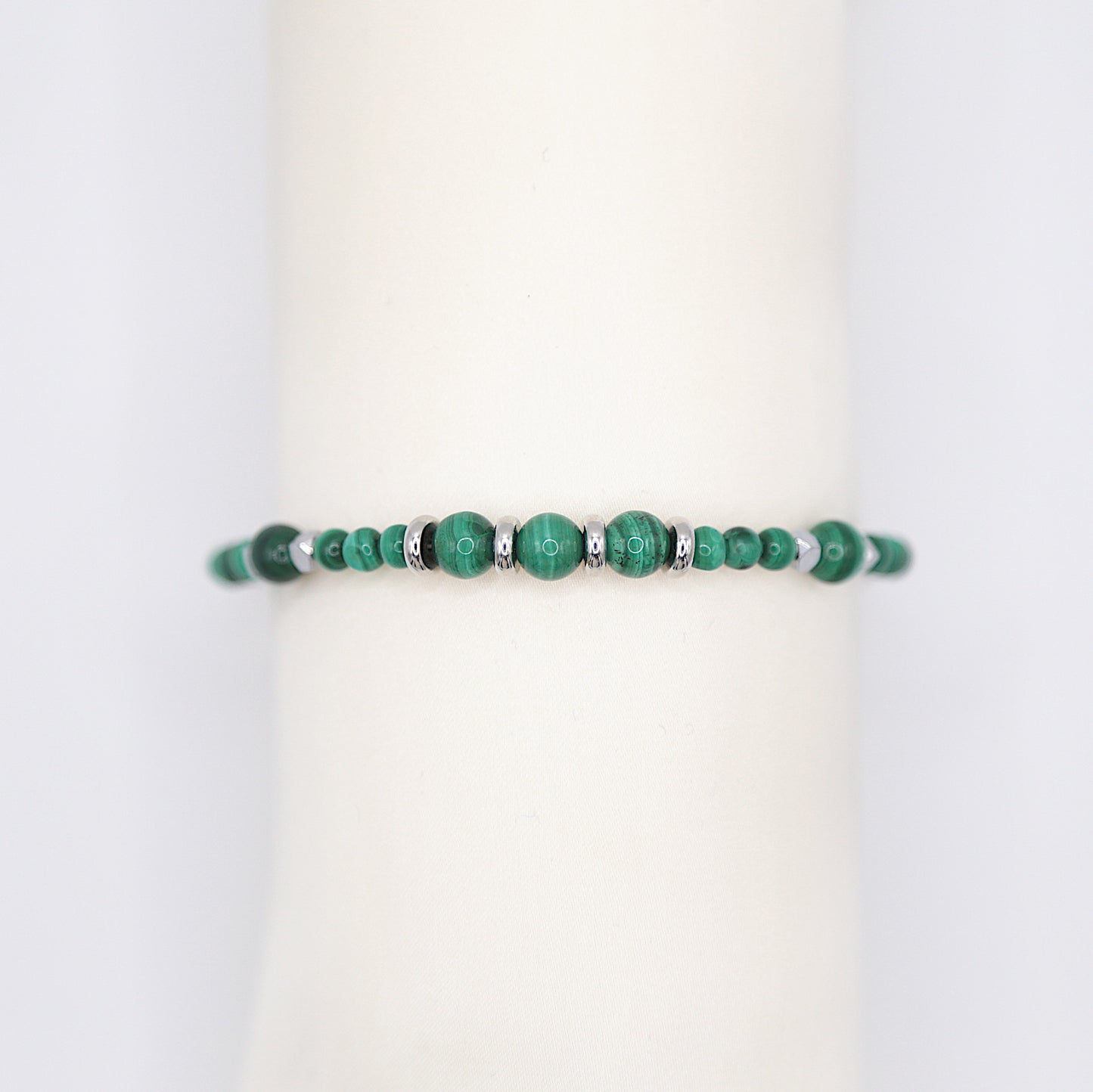 Bracelet en Malachite