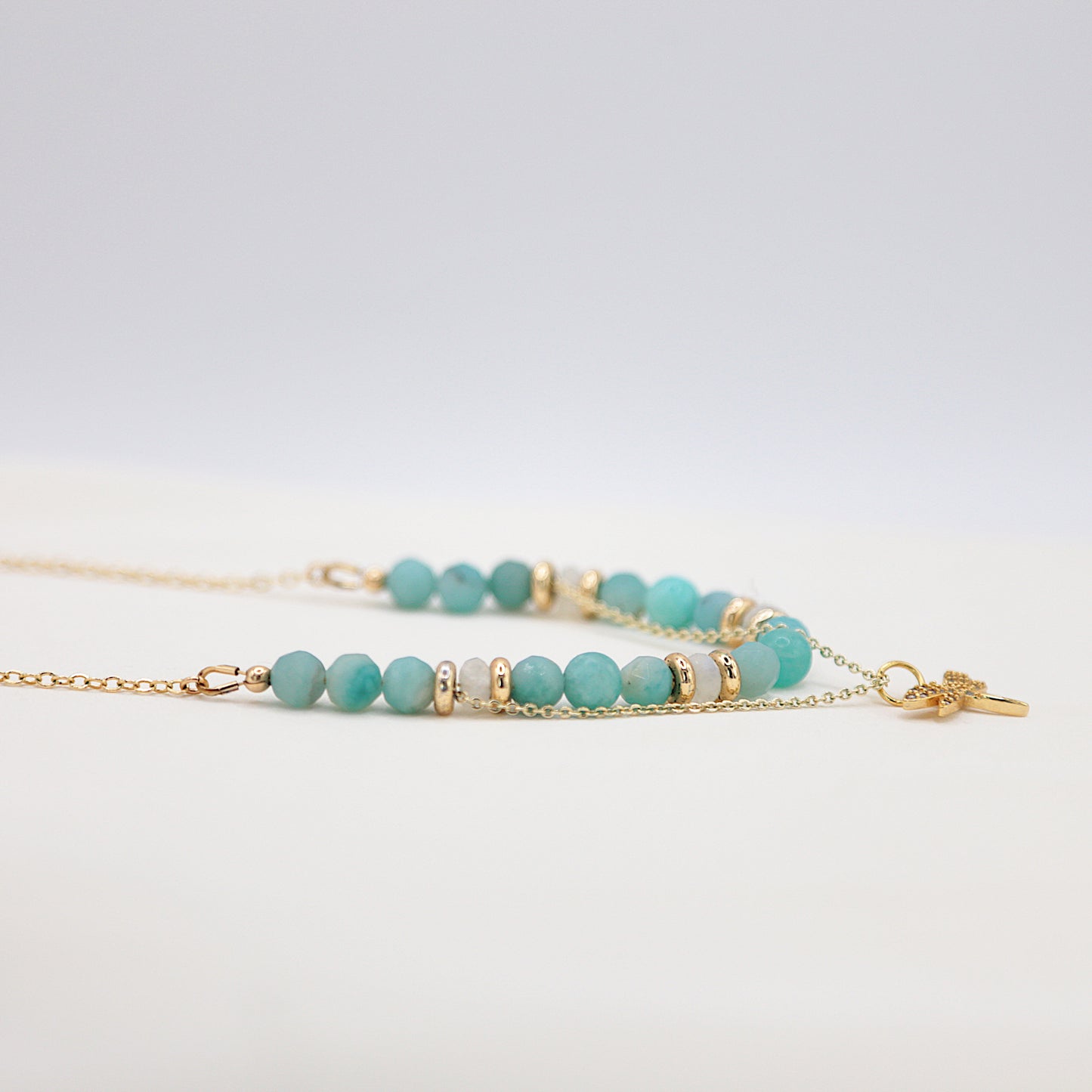 Collier en Amazonite