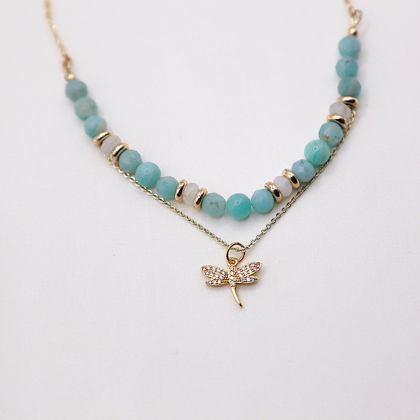 Collier en Amazonite