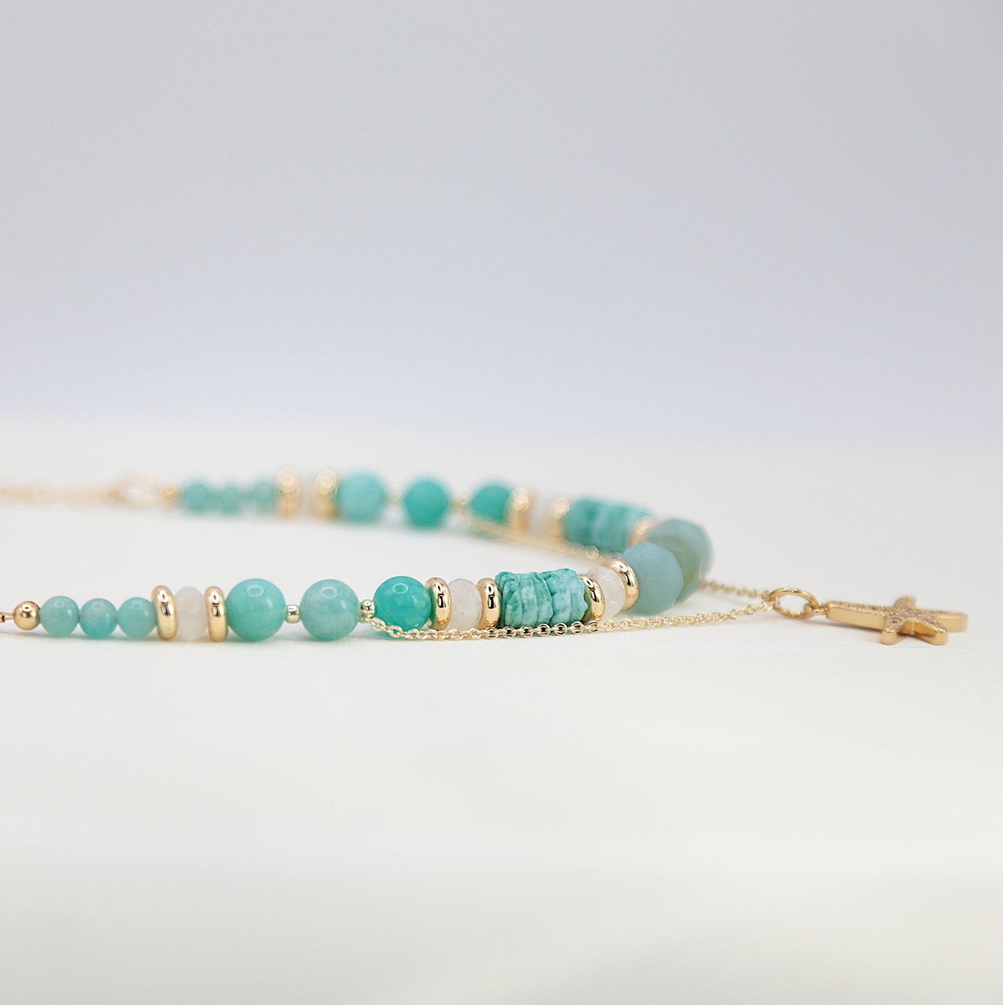 Collier en Amazonite