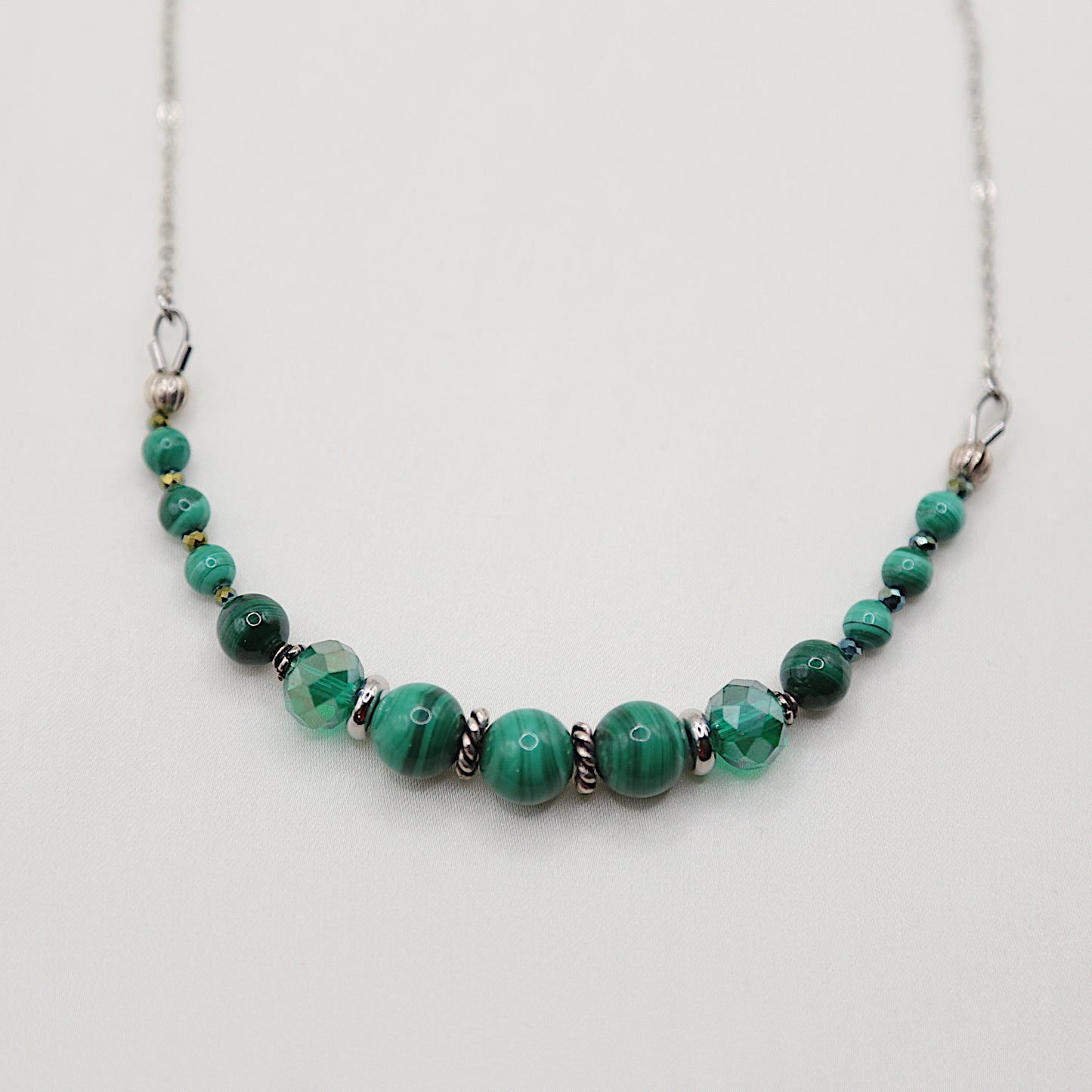 Collier en Malachite