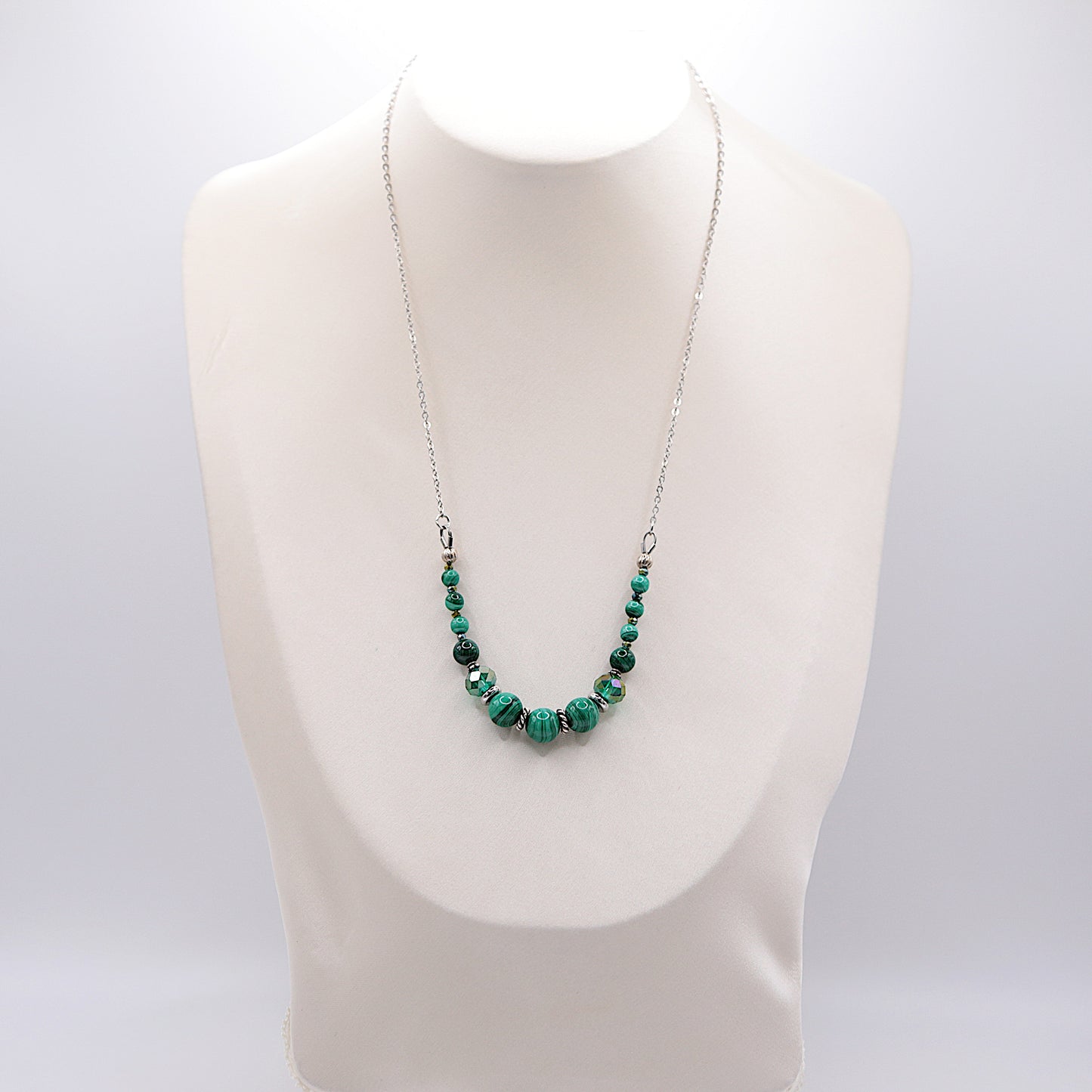 Collier en Malachite