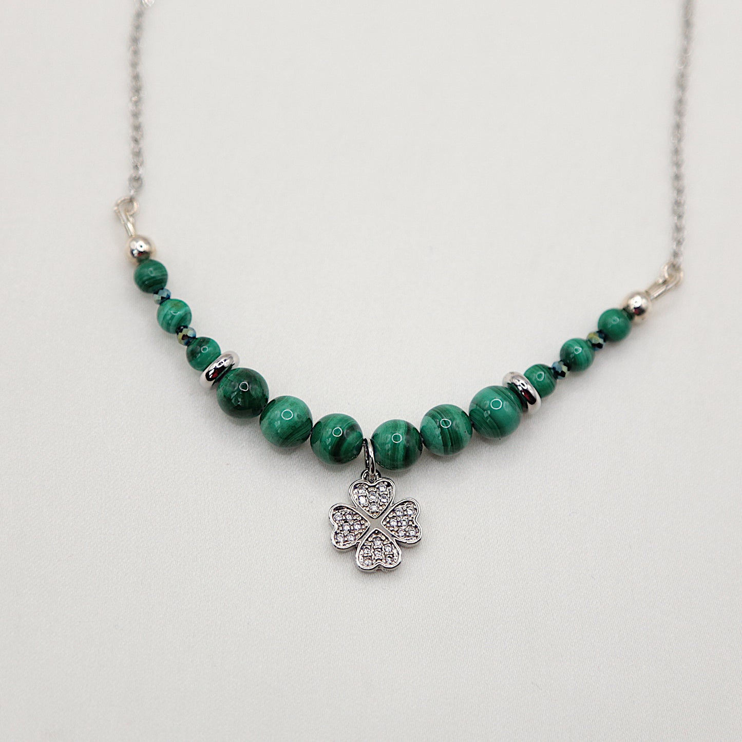Collier en Malachite
