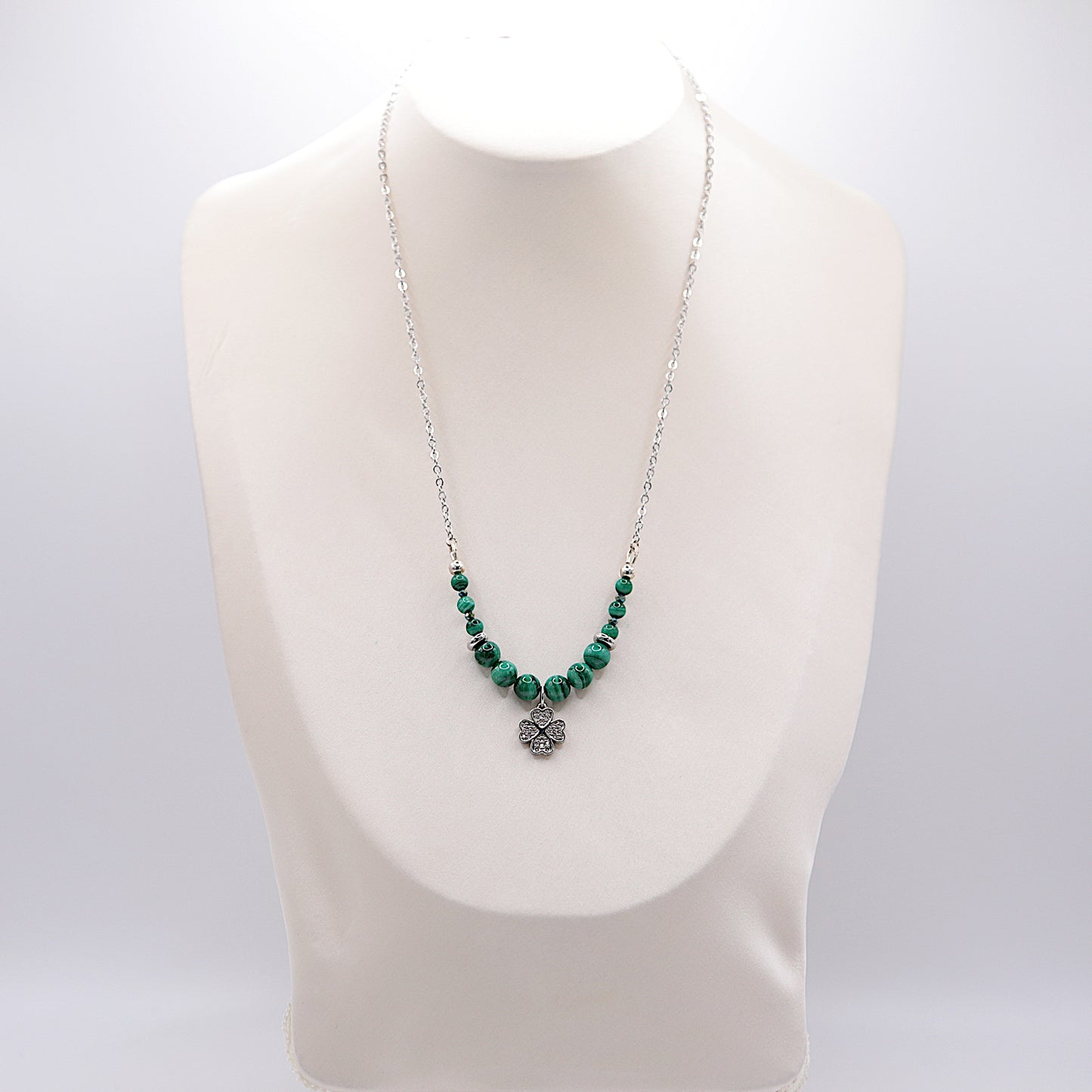 Collier en Malachite