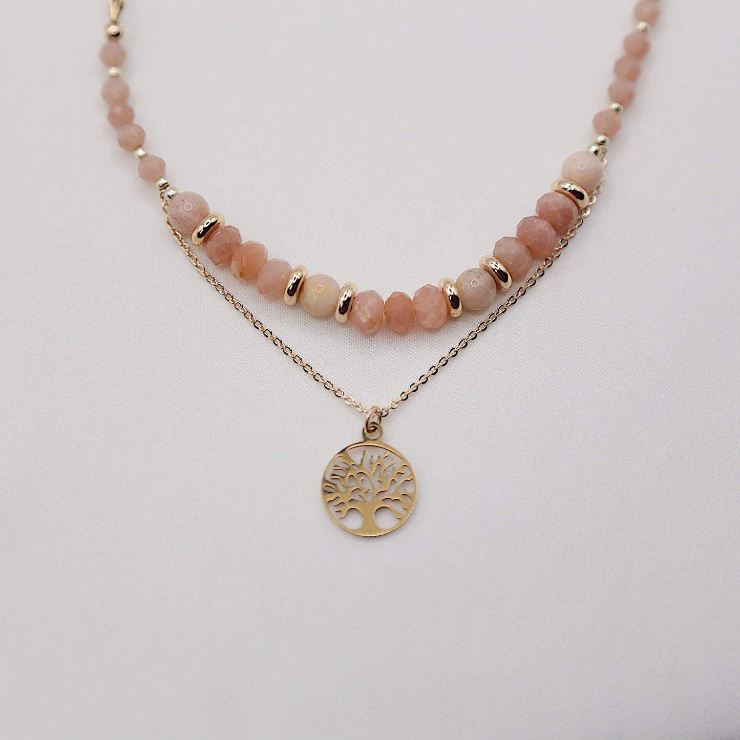 Collier en Pierre de Lune