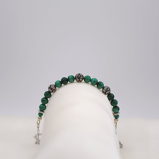 Bracelet en Malachite