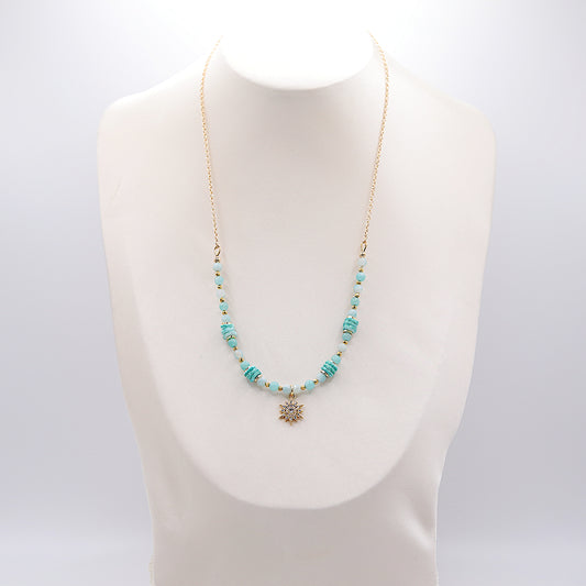 Collier en Amazonite