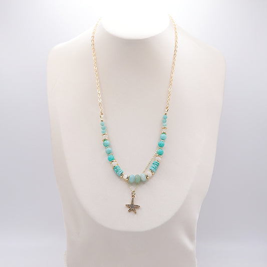 Collier en Amazonite