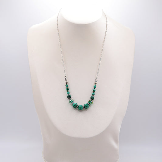Collier en Malachite