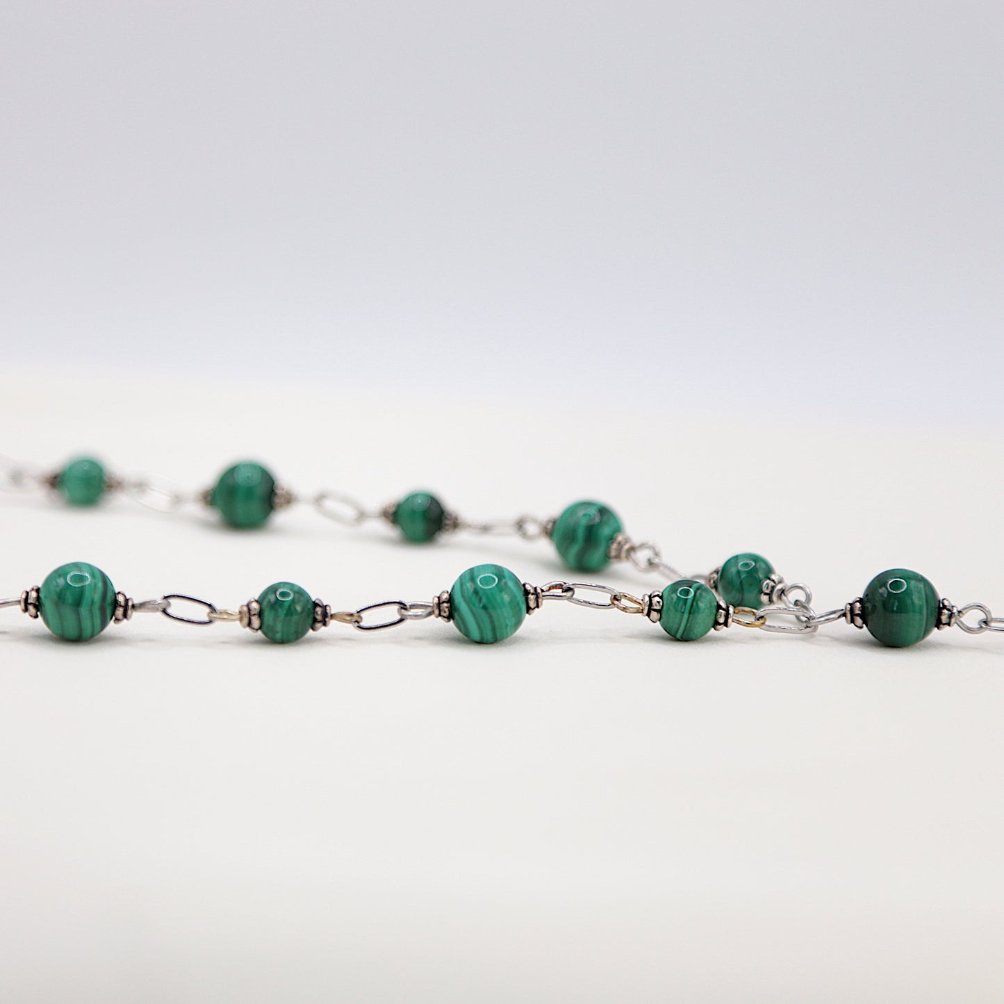 Collier en Malachite
