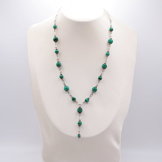 Collier en Malachite