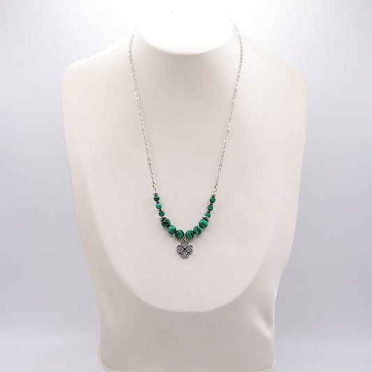 Collier en Malachite